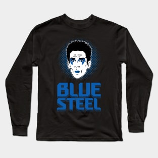 The Blue Steel Look Long Sleeve T-Shirt